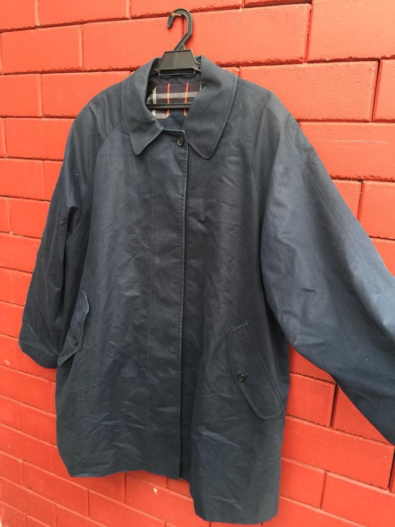 Burberry × Designer × Japanese Brand Vintage Burberrys Long Coat Travis Scott Fashion Style Size US L / EU 52-54 / 3 - 4 Thumbnail
