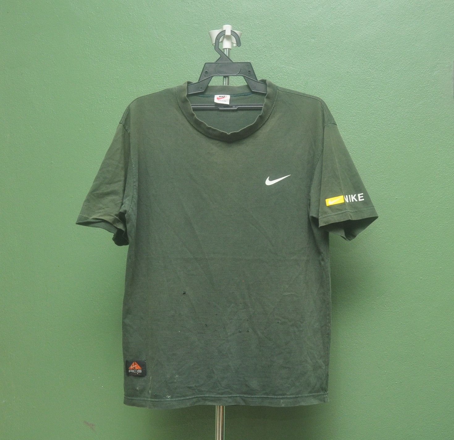 Japanese Brand × Nike ACG × Vintage Vintage Nike ACG Made In Usa Shirt Travis Scott FashioStyle Size US L / EU 52-54 / 3 - 1 Thumbnail