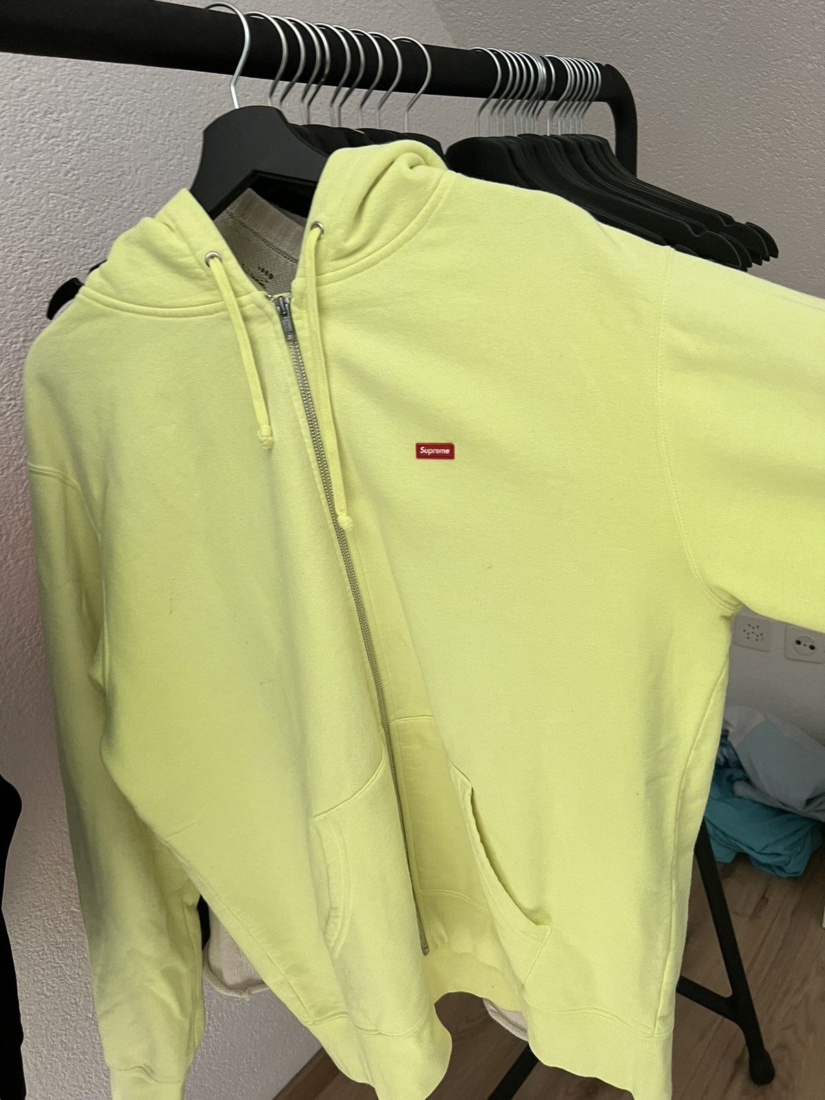 Supreme Supreme Small Box Zip Up Sweatshirt SS19 Grailed