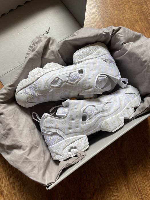 Vetements x reebok instapump cheap fury emoji