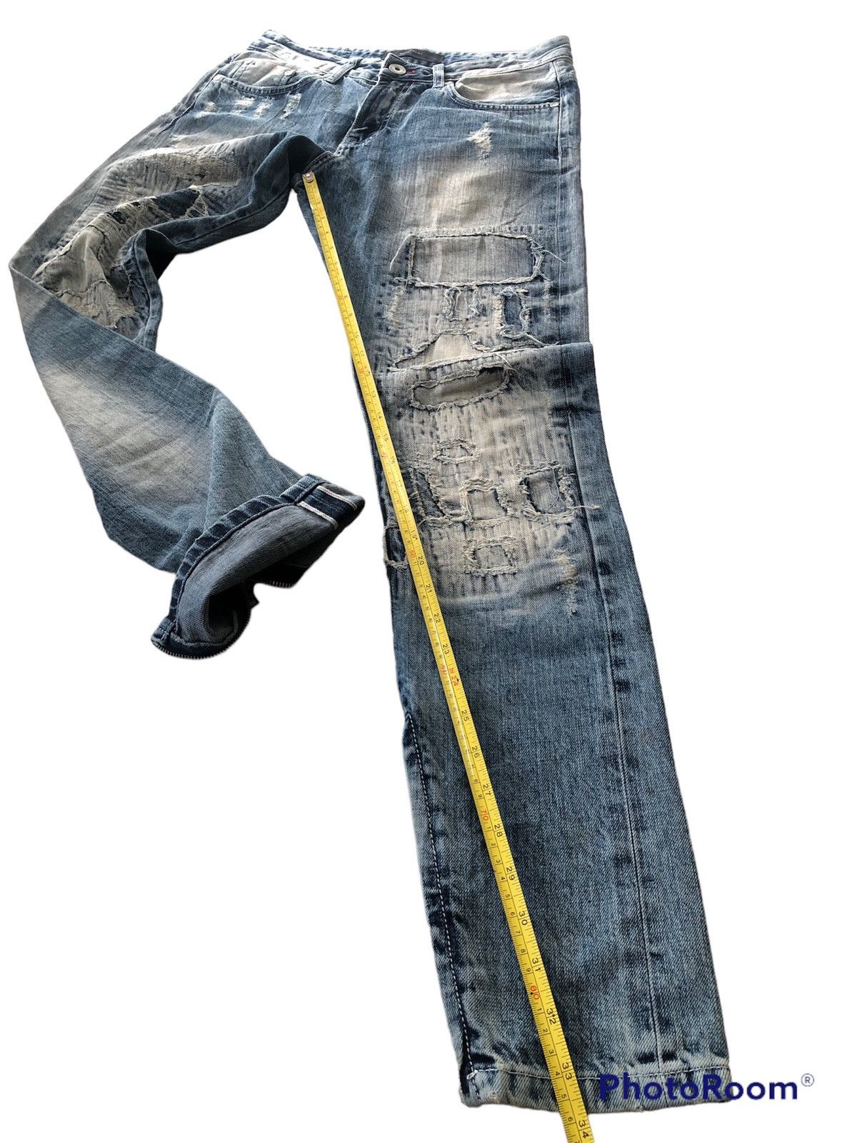 If Six Was Nine × Represent Clo. REPRESENT SELVEDGE JEANS Size US 31 - 1 Thumbnail