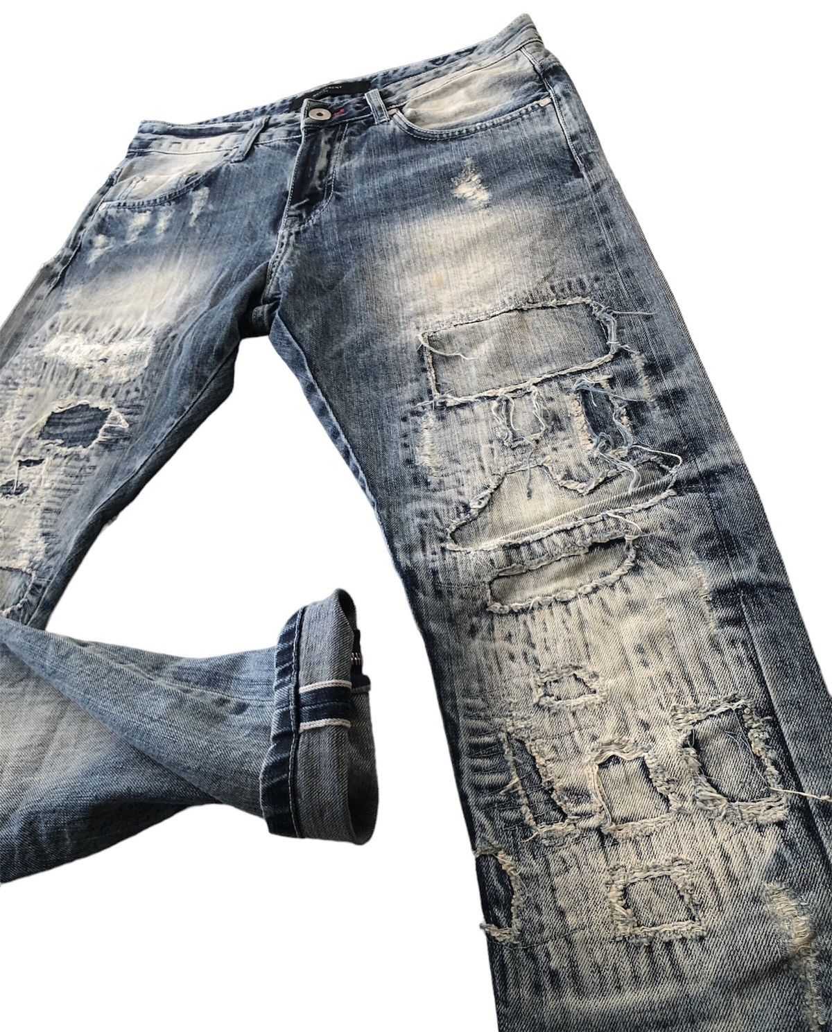 If Six Was Nine × Represent Clo. REPRESENT SELVEDGE JEANS Size US 31 - 11 Thumbnail