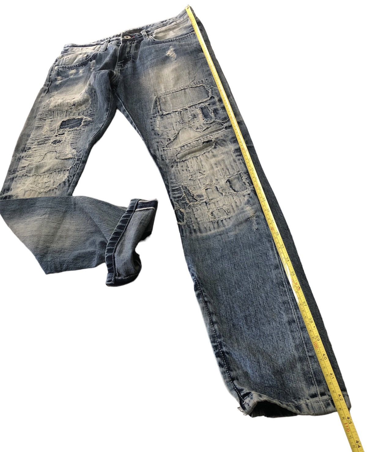 If Six Was Nine × Represent Clo. REPRESENT SELVEDGE JEANS Size US 31 - 2 Thumbnail