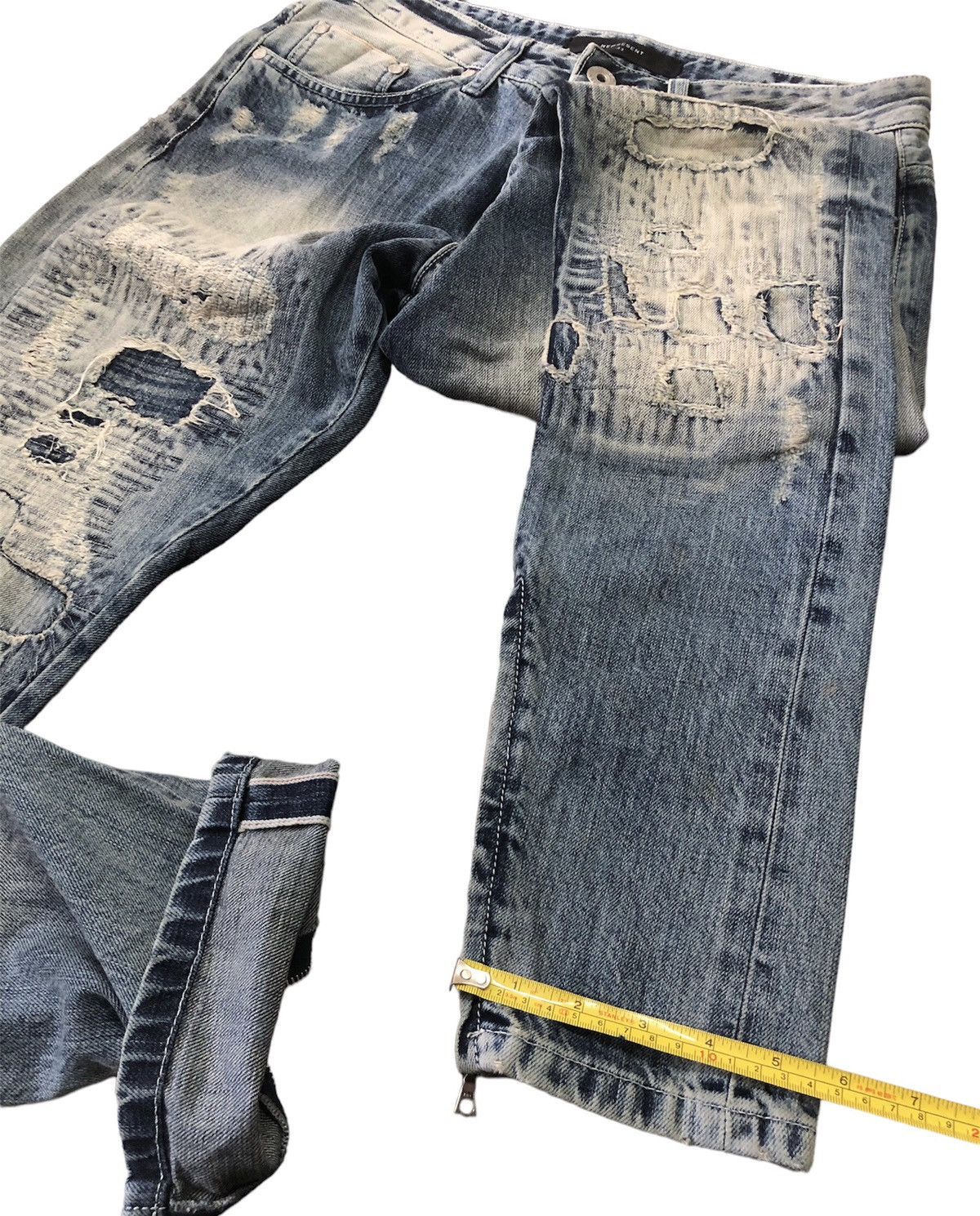 If Six Was Nine × Represent Clo. REPRESENT SELVEDGE JEANS Size US 31 - 7 Thumbnail