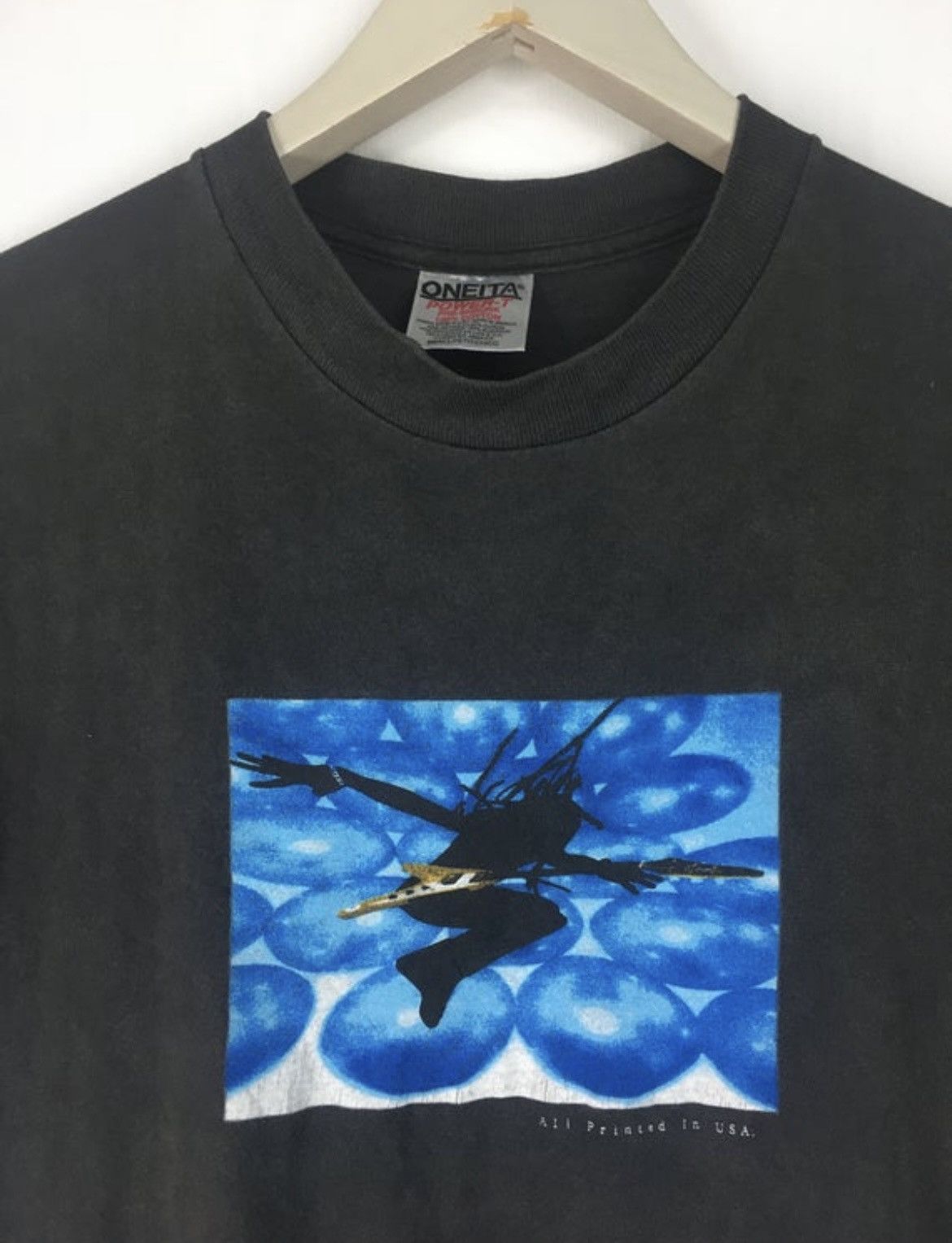 Band Tees Vintage 90s Lenny Kravitz photo All printed in USA tee Size US S / EU 44-46 / 1 - 3 Thumbnail