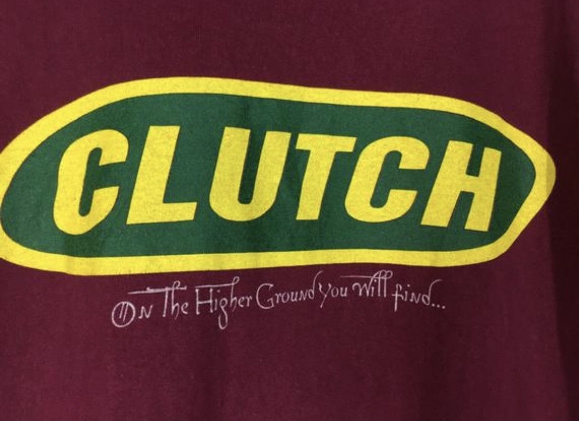 Band Tees Vintage 90s Clutch rock band the elephant riders world tour Size US XL / EU 56 / 4 - 5 Thumbnail