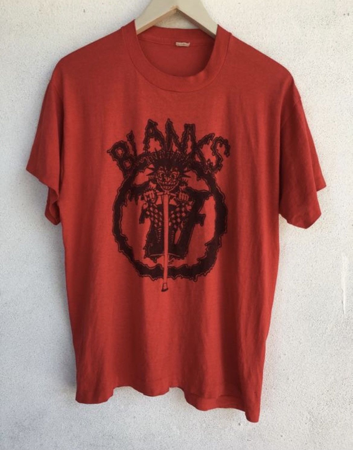 Band Tees Vintage 90s Blank 77 punk band tee Size US L / EU 52-54 / 3 - 1 Thumbnail