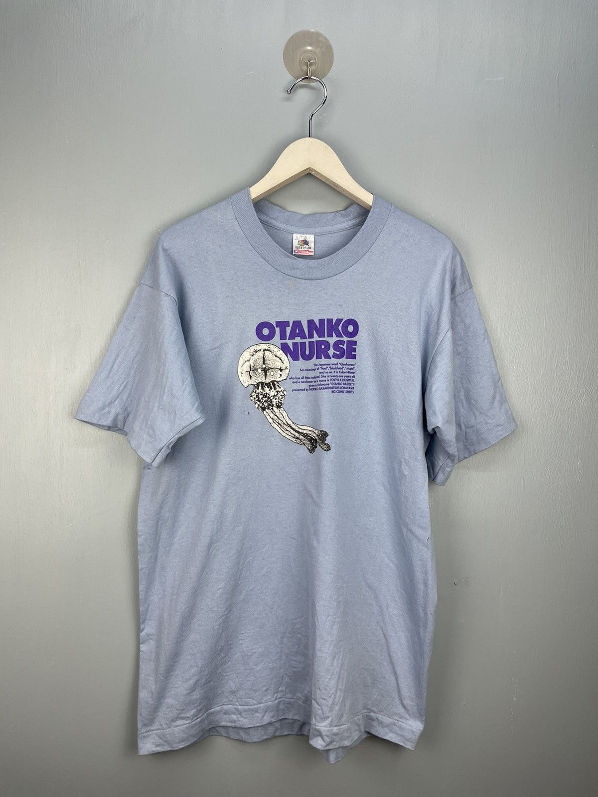 Cartoon Network Vintage 90s Otanko Nurse Japanese Anime Big Comic spirit tee Size US L / EU 52-54 / 3 - 1 Thumbnail