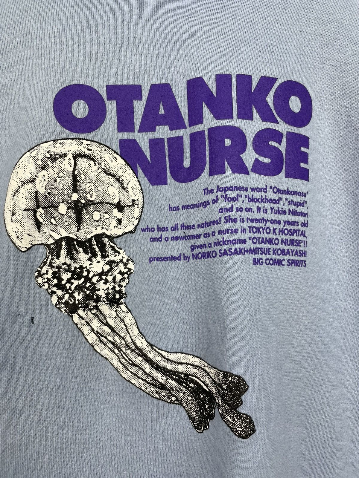 Cartoon Network Vintage 90s Otanko Nurse Japanese Anime Big Comic spirit tee Size US L / EU 52-54 / 3 - 4 Thumbnail