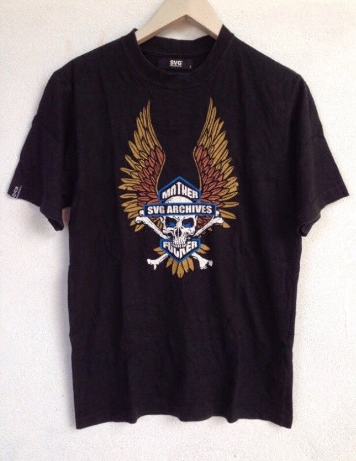 Japanese Brand SVG Neighbourhood Tokyo Japan Skull Design T Shirt Size US S / EU 44-46 / 1 - 1 Thumbnail