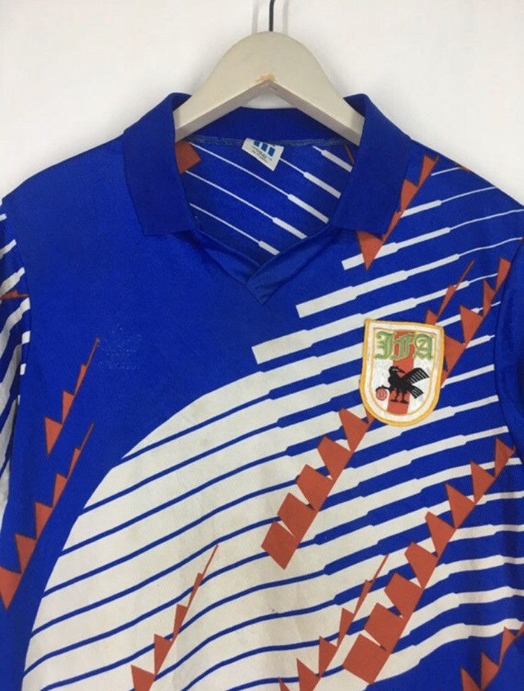 Adidas Vintage 80s 90s Adidas JFA Japan footbal jersey Size US L / EU 52-54 / 3 - 3 Thumbnail