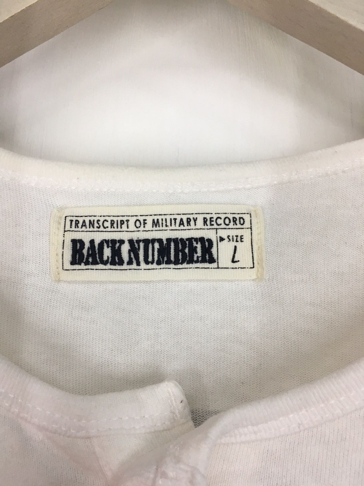 Japanese Brand Back Number S Lugger All star baseball T-Shirts Size US L / EU 52-54 / 3 - 5 Thumbnail