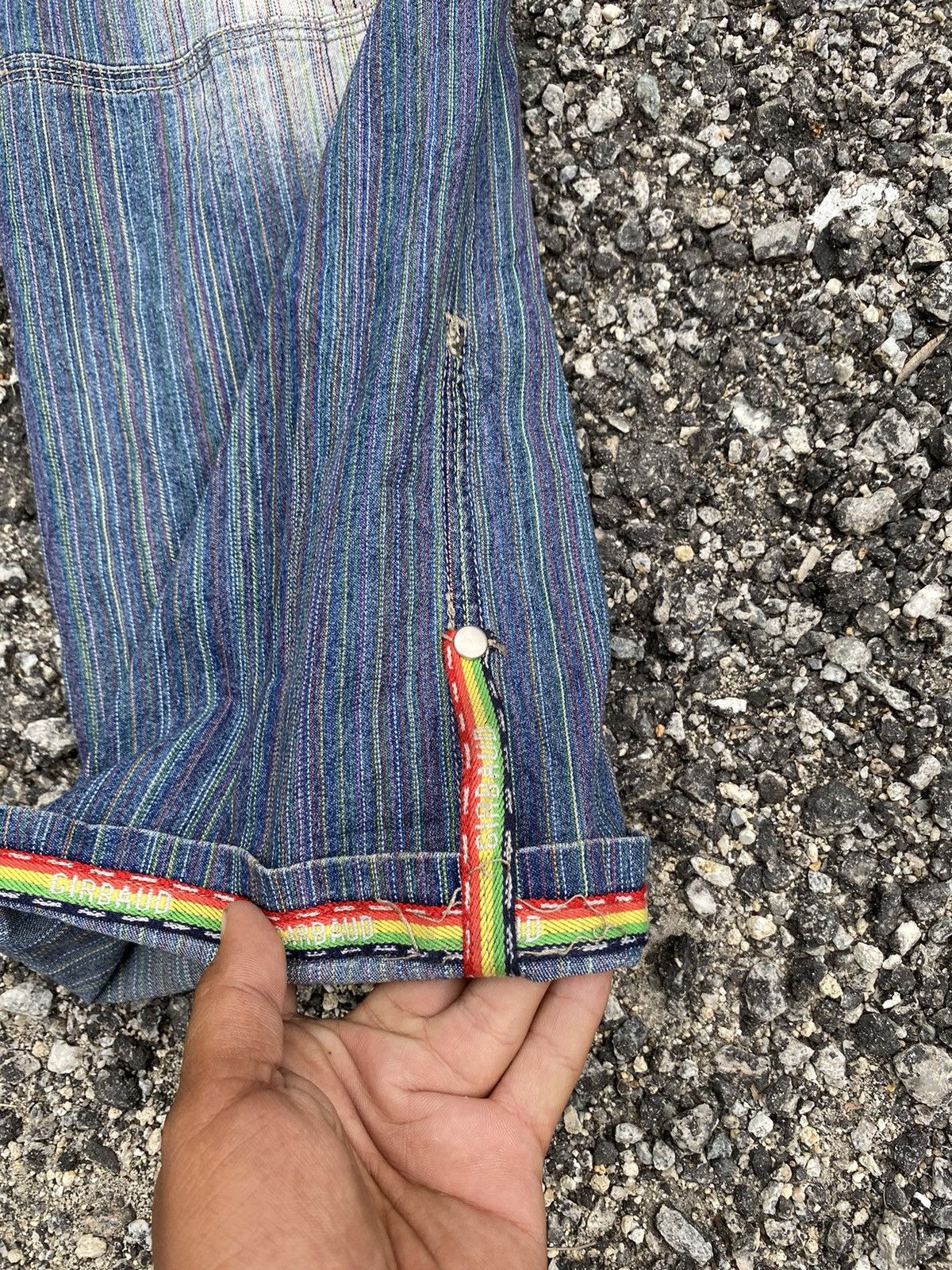 Marithe + Francois Girbaud Archival Marithe Francois Girbaud Rainbow Jeans Size US 34 / EU 50 - 4 Thumbnail