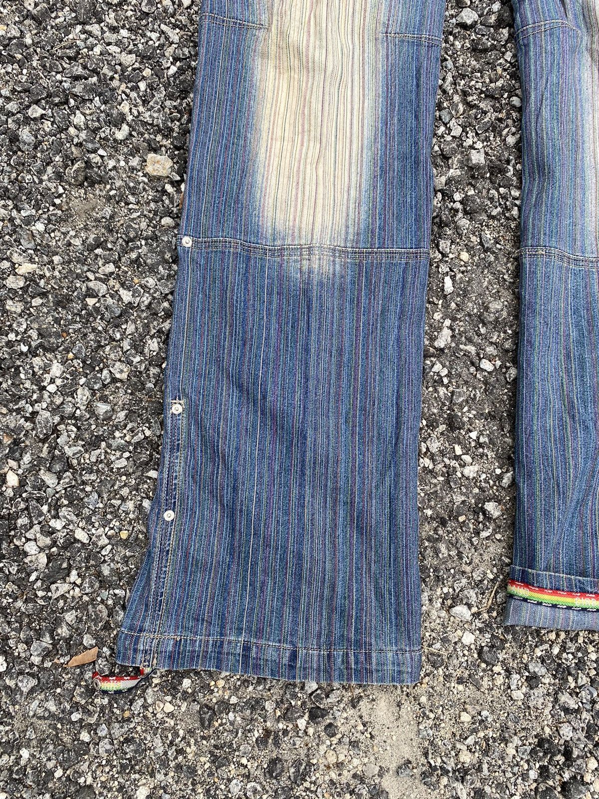 Marithe + Francois Girbaud Archival Marithe Francois Girbaud Rainbow Jeans Size US 34 / EU 50 - 2 Thumbnail