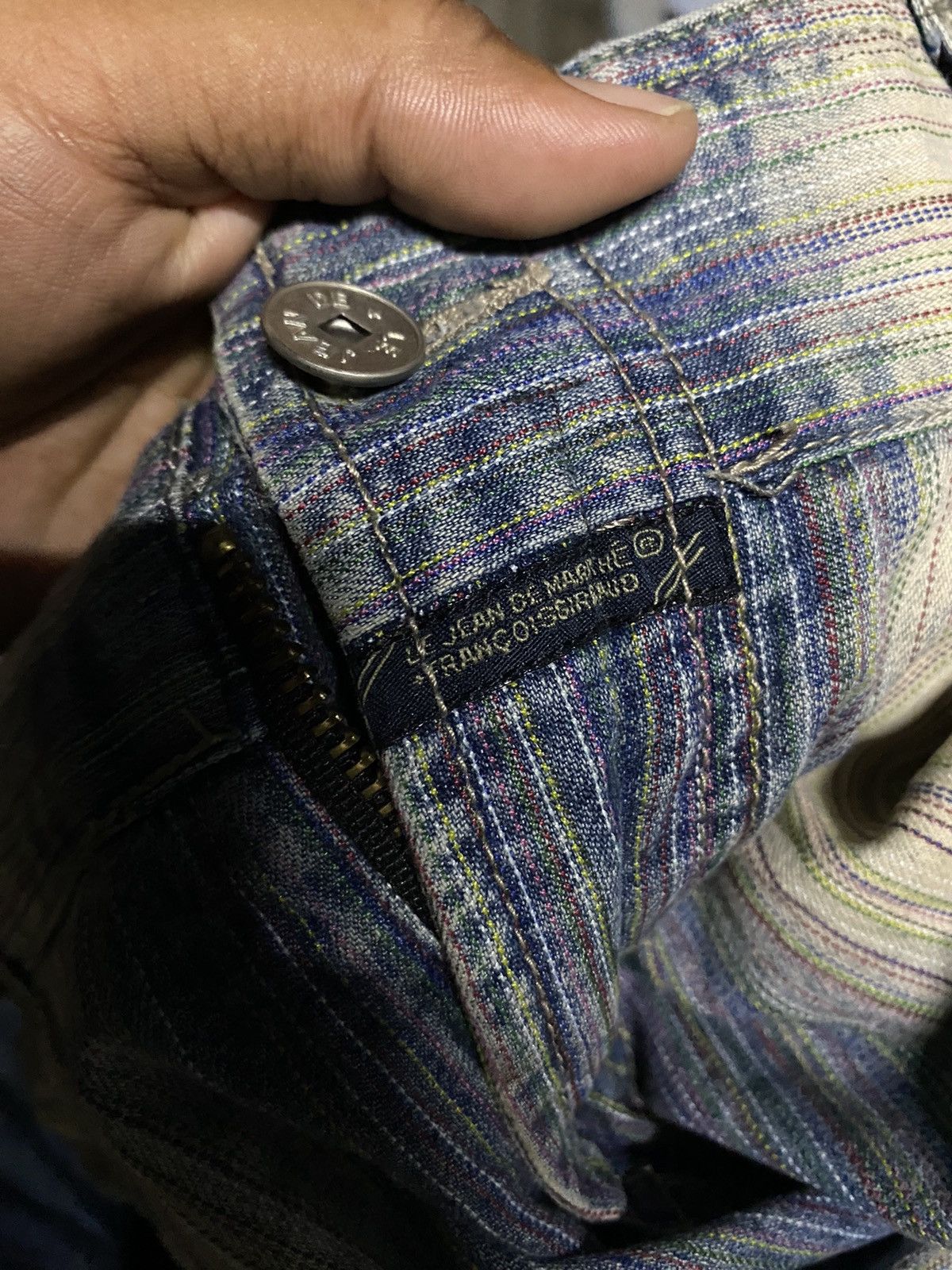 Marithe + Francois Girbaud Archival Marithe Francois Girbaud Rainbow Jeans Size US 34 / EU 50 - 11 Thumbnail