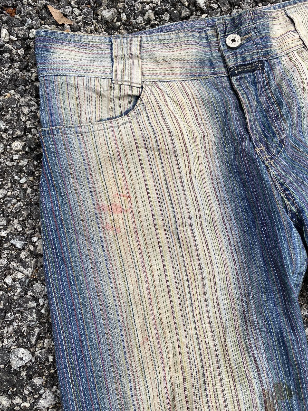 Marithe + Francois Girbaud Archival Marithe Francois Girbaud Rainbow Jeans Size US 34 / EU 50 - 12 Thumbnail