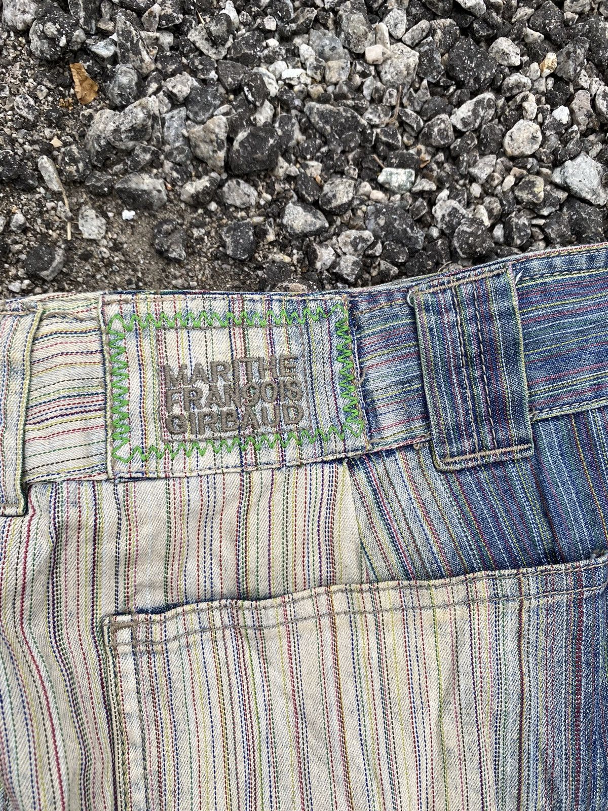Marithe + Francois Girbaud Archival Marithe Francois Girbaud Rainbow Jeans Size US 34 / EU 50 - 10 Thumbnail