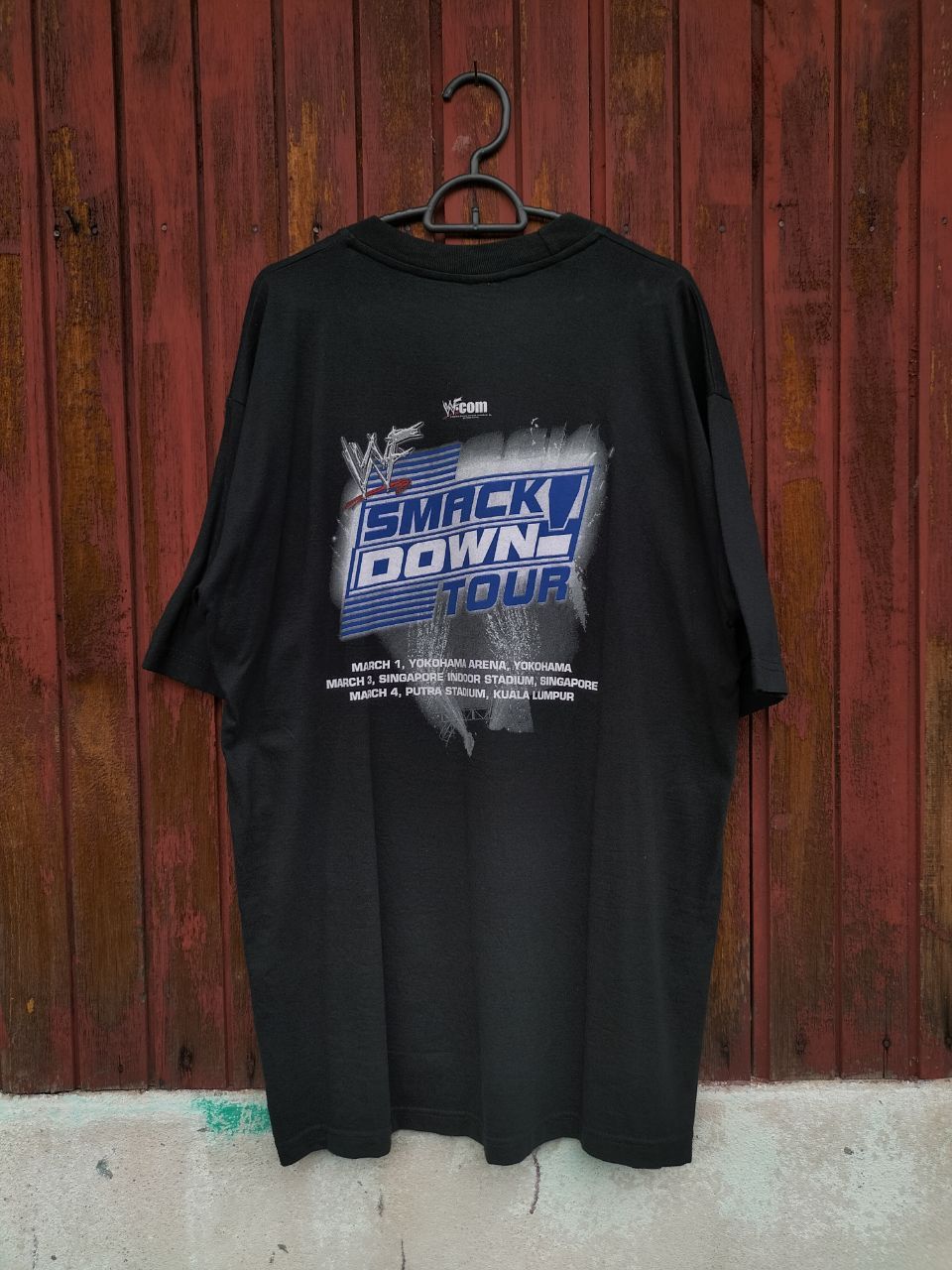 WWF Vintage WWF The Rock Smackdown Asia Tour Size US XL / EU 56 / 4 - 3 Thumbnail