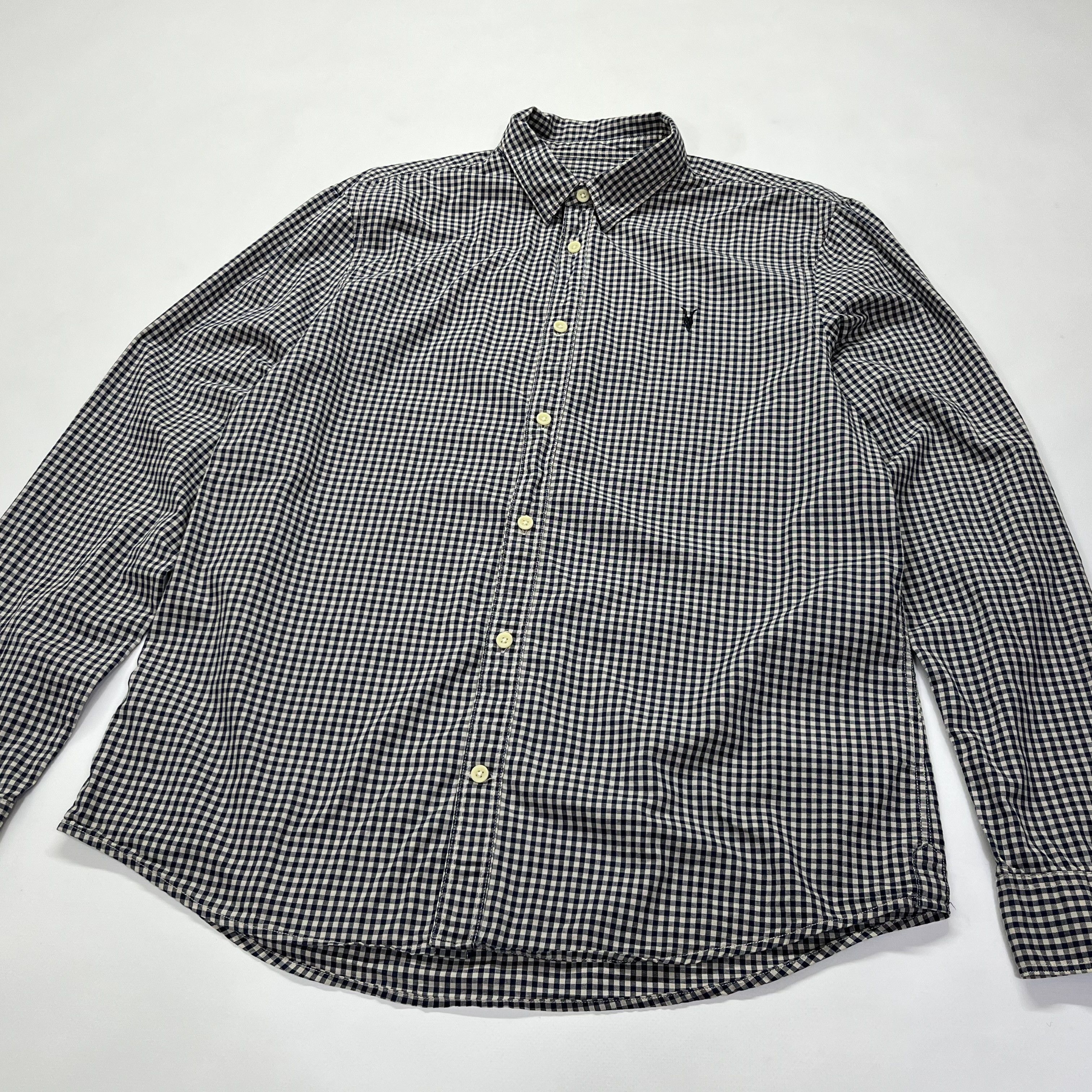 Allsaints × Designer Allsaints Quarry LS Plaid Button-Up Shirt Size US L / EU 52-54 / 3 - 7 Thumbnail