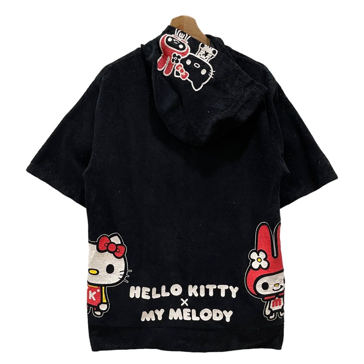 Cartoon Network 🔥Rare🔥Vintage Hello Kitty x My Melody Hoodie Zipper Jacket Size US M / EU 48-50 / 2 - 1 Thumbnail