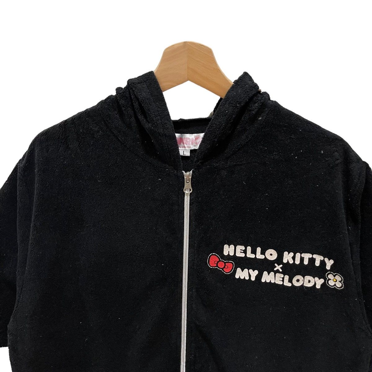 Cartoon Network 🔥Rare🔥Vintage Hello Kitty x My Melody Hoodie Zipper Jacket Size US M / EU 48-50 / 2 - 4 Thumbnail