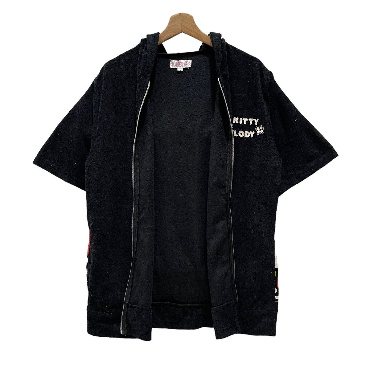 Cartoon Network 🔥Rare🔥Vintage Hello Kitty x My Melody Hoodie Zipper Jacket Size US M / EU 48-50 / 2 - 7 Thumbnail