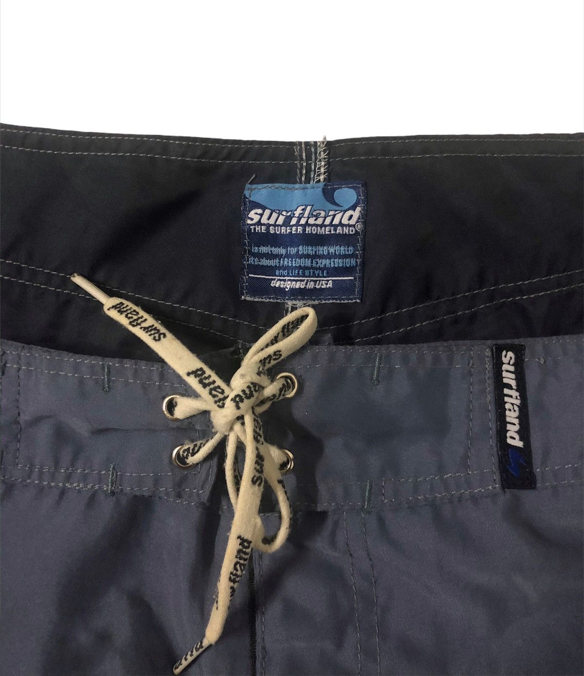 Vintage 🔥Surfland Nice Short Pants Size US 35 - 5 Thumbnail