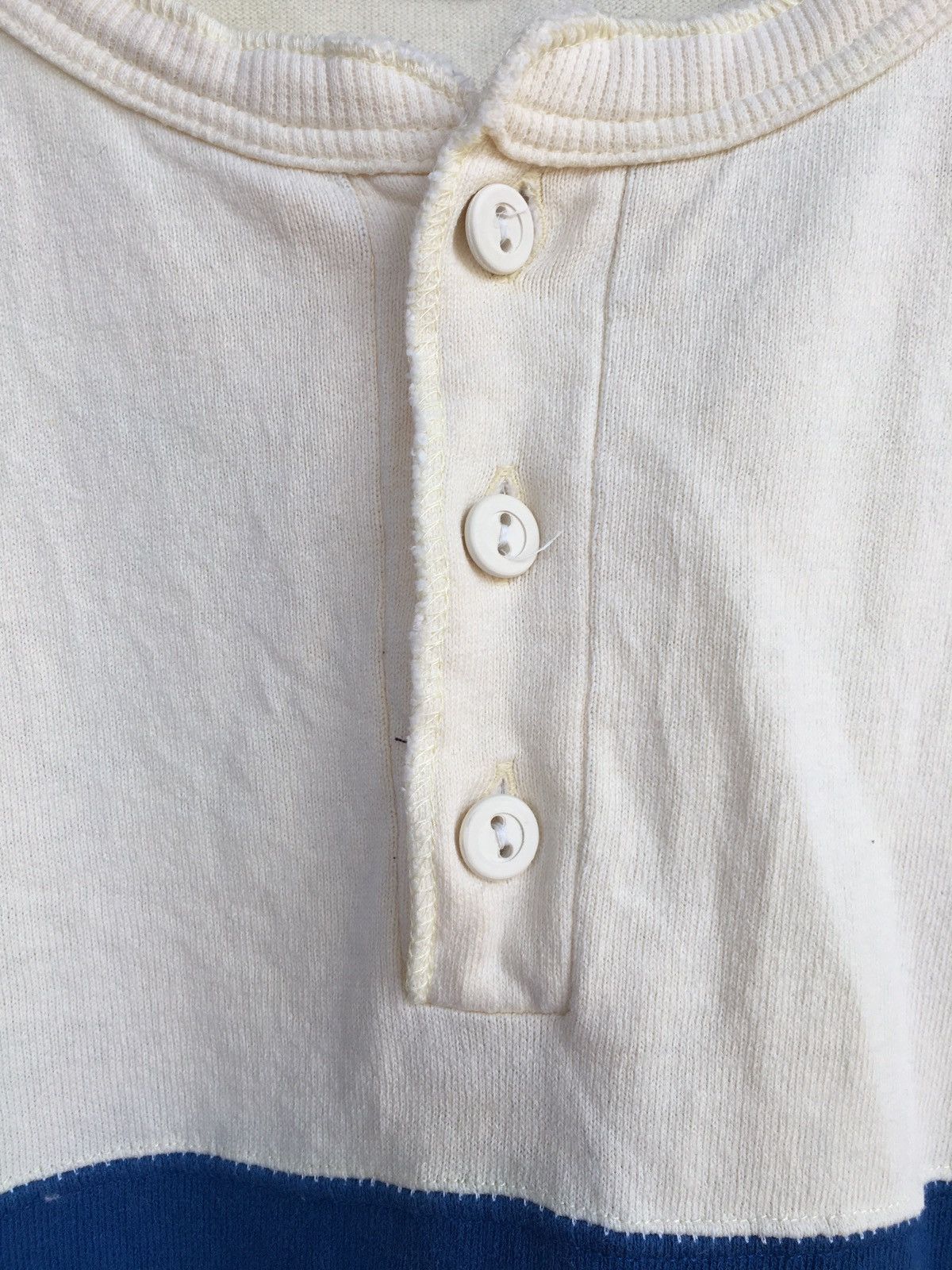 Other Surplus Henley Two Tones Colour T Shirt Size US M / EU 48-50 / 2 - 4 Thumbnail