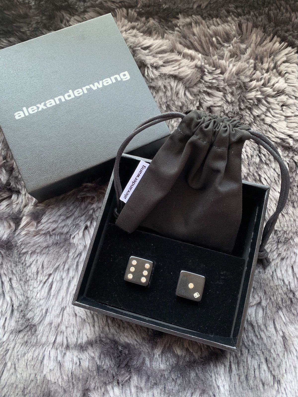 Alexander Wang Alexander Wang Embellished Dice with Box Size ONE SIZE - 2 Thumbnail