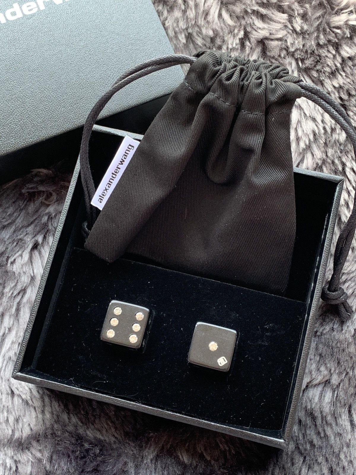Alexander Wang Alexander Wang Embellished Dice with Box Size ONE SIZE - 4 Thumbnail