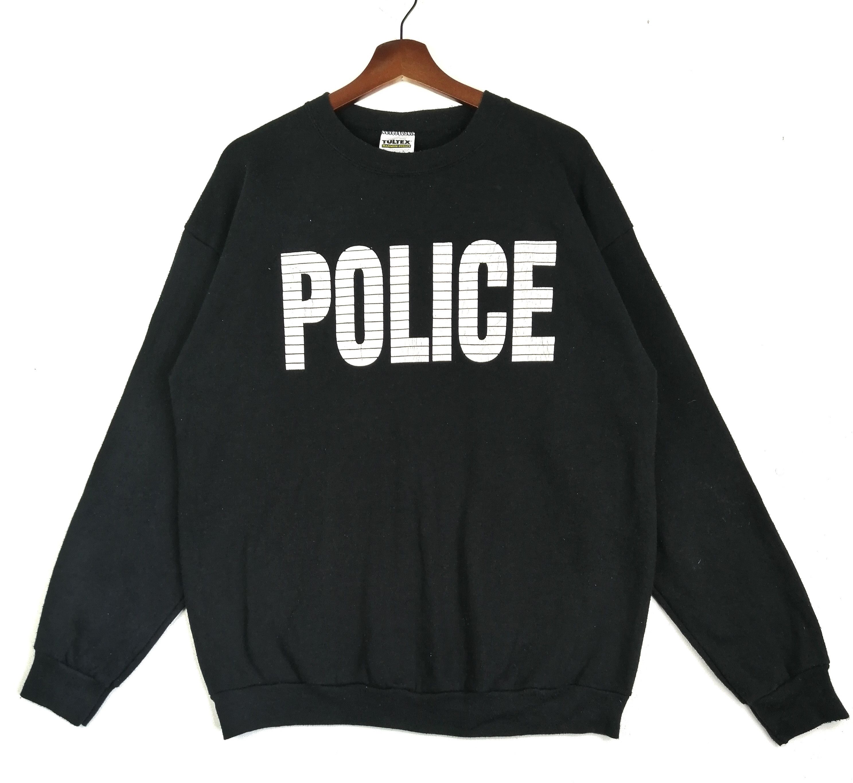 Tultex × Vintage Vintage 90s Tultex Police Made in USA Size US L / EU 52-54 / 3 - 1 Thumbnail