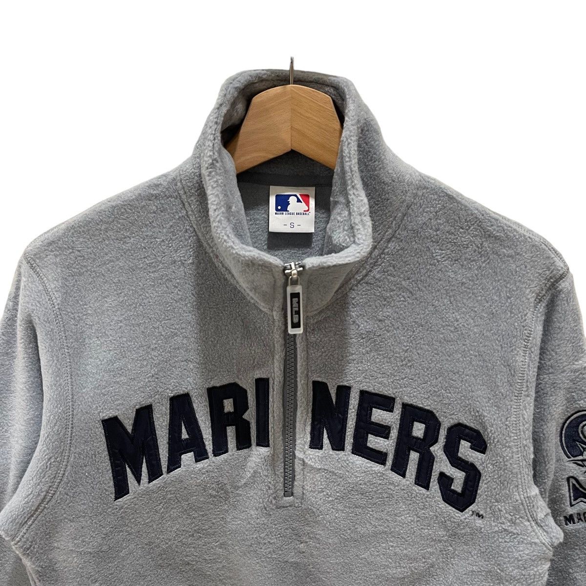 MLB MARINERS MLB Quarter Zipper Sweater Size US S / EU 44-46 / 1 - 2 Thumbnail