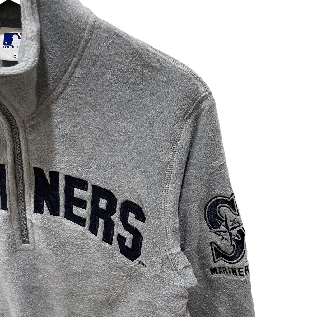 MLB MARINERS MLB Quarter Zipper Sweater Size US S / EU 44-46 / 1 - 3 Thumbnail