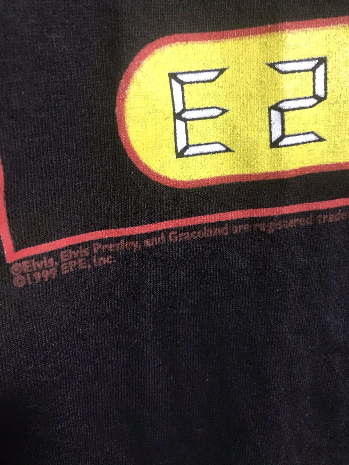 Band Tees 1999 Vintage 90s Elvis Presley t-shirt Size US L / EU 52-54 / 3 - 4 Thumbnail