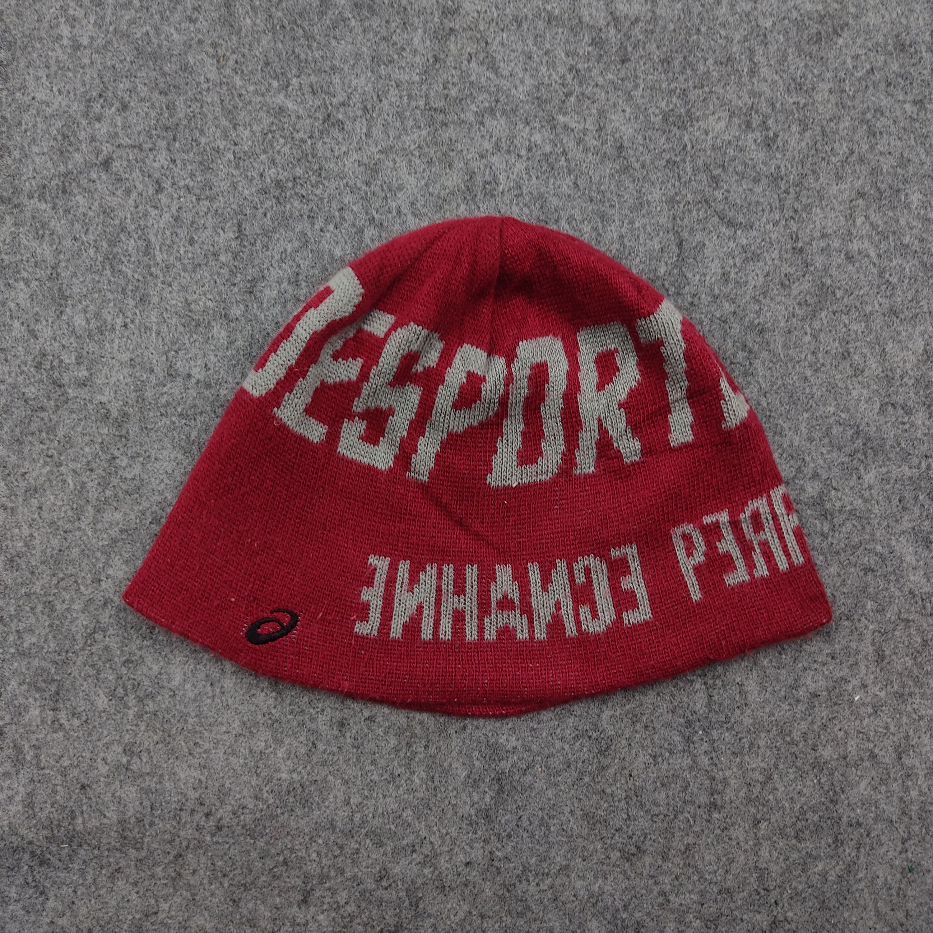 Asics Vintage Asics beanie / Snow Hat / Snow Cap Size ONE SIZE - 1 Thumbnail
