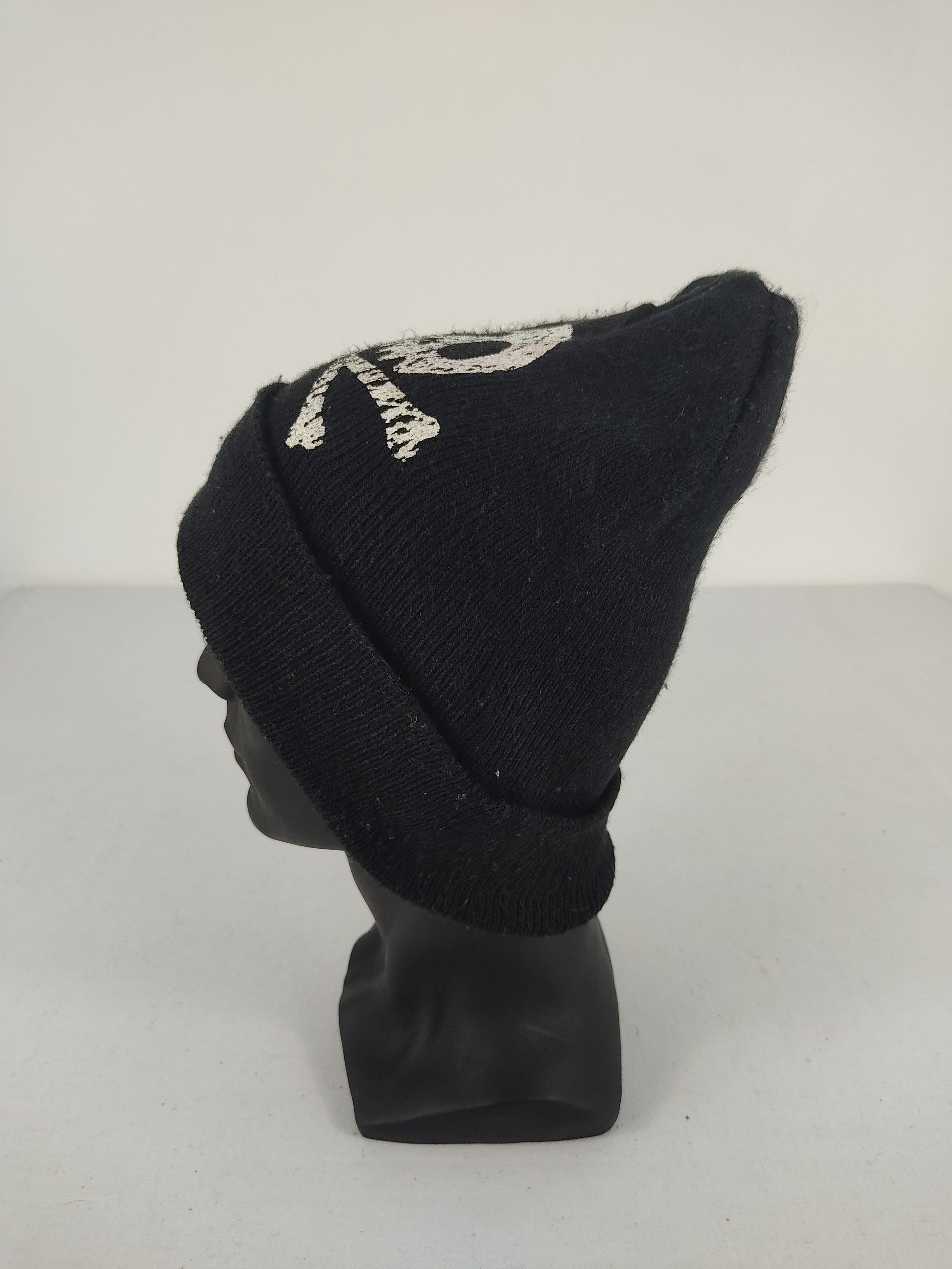 Japanese Brand Vintage Japanese Skull Beanie / Snow Hat / Snow Cap Size ONE SIZE - 2 Thumbnail