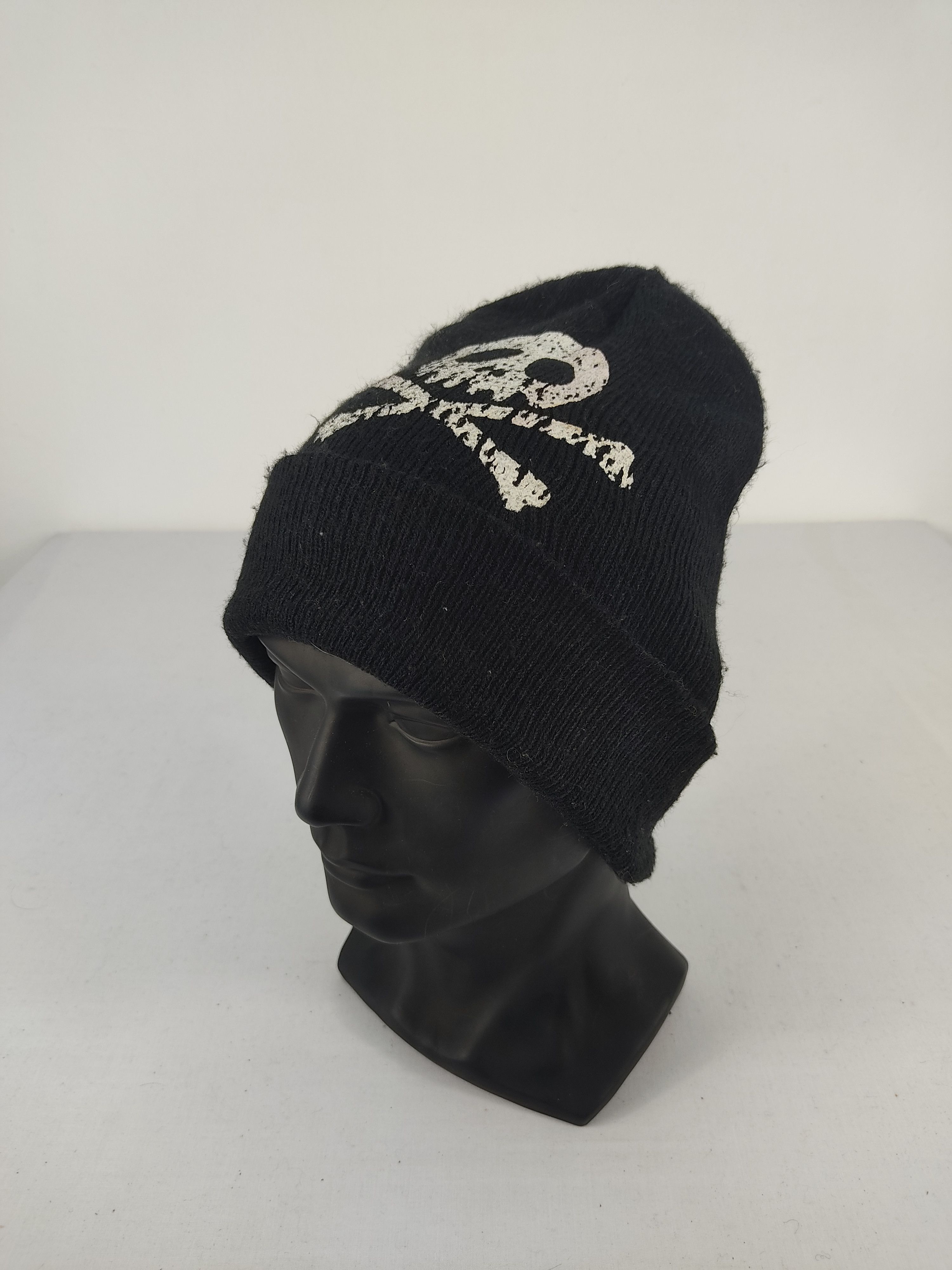 Japanese Brand Vintage Japanese Skull Beanie / Snow Hat / Snow Cap Size ONE SIZE - 1 Thumbnail