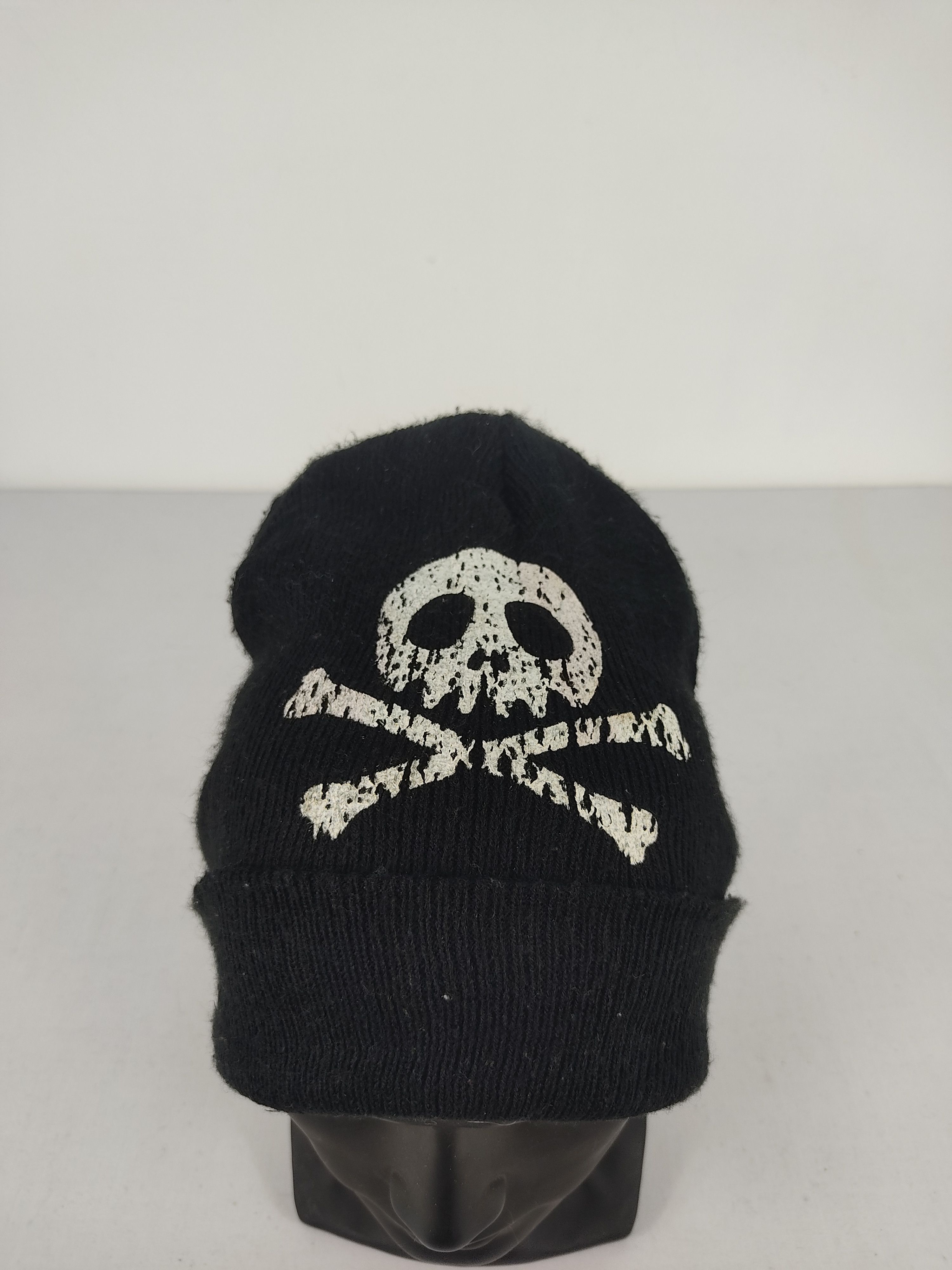 Japanese Brand Vintage Japanese Skull Beanie / Snow Hat / Snow Cap Size ONE SIZE - 6 Thumbnail