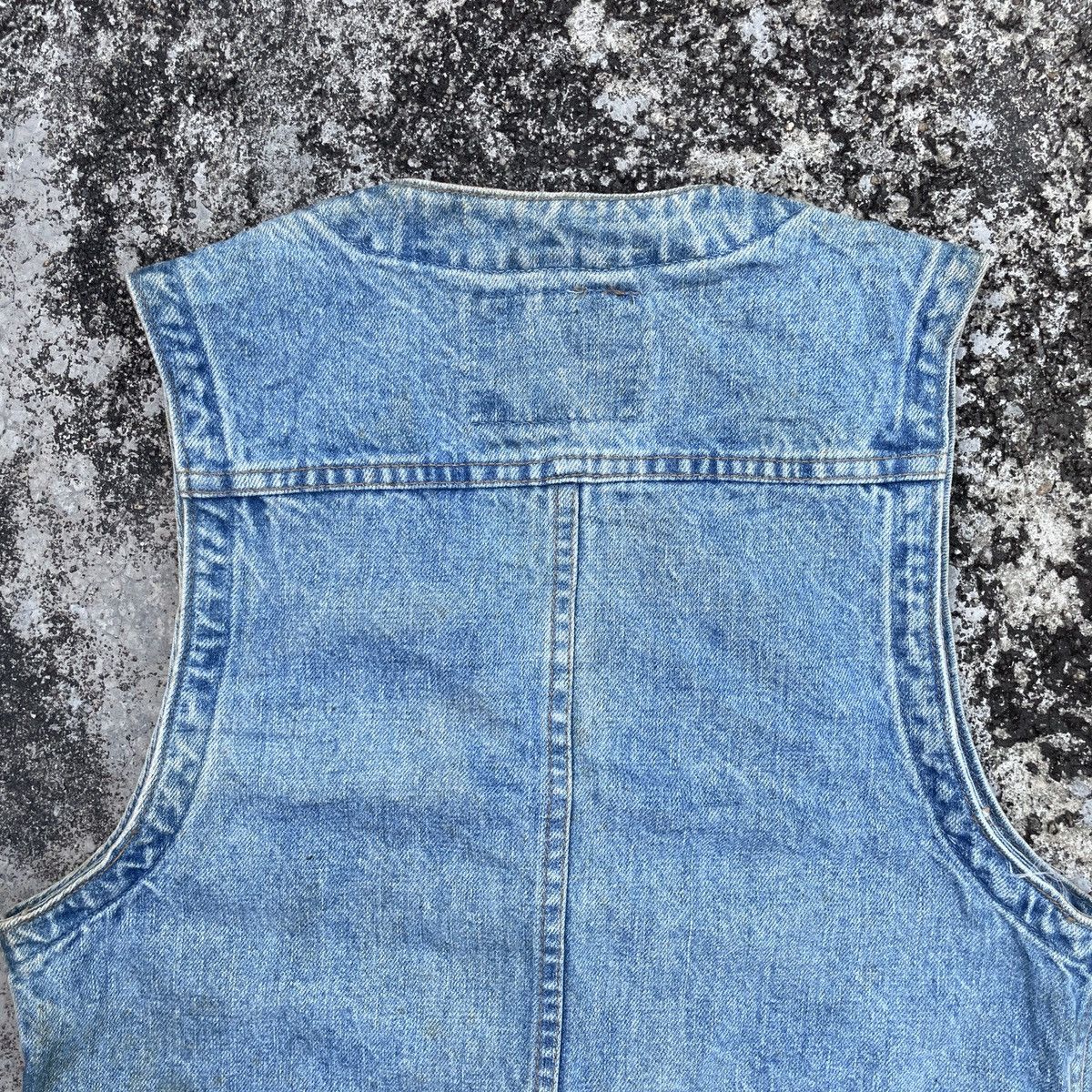 Big John Vintage Big John Sleeveless Denim Jacket Size US S / EU 44-46 / 1 - 9 Thumbnail