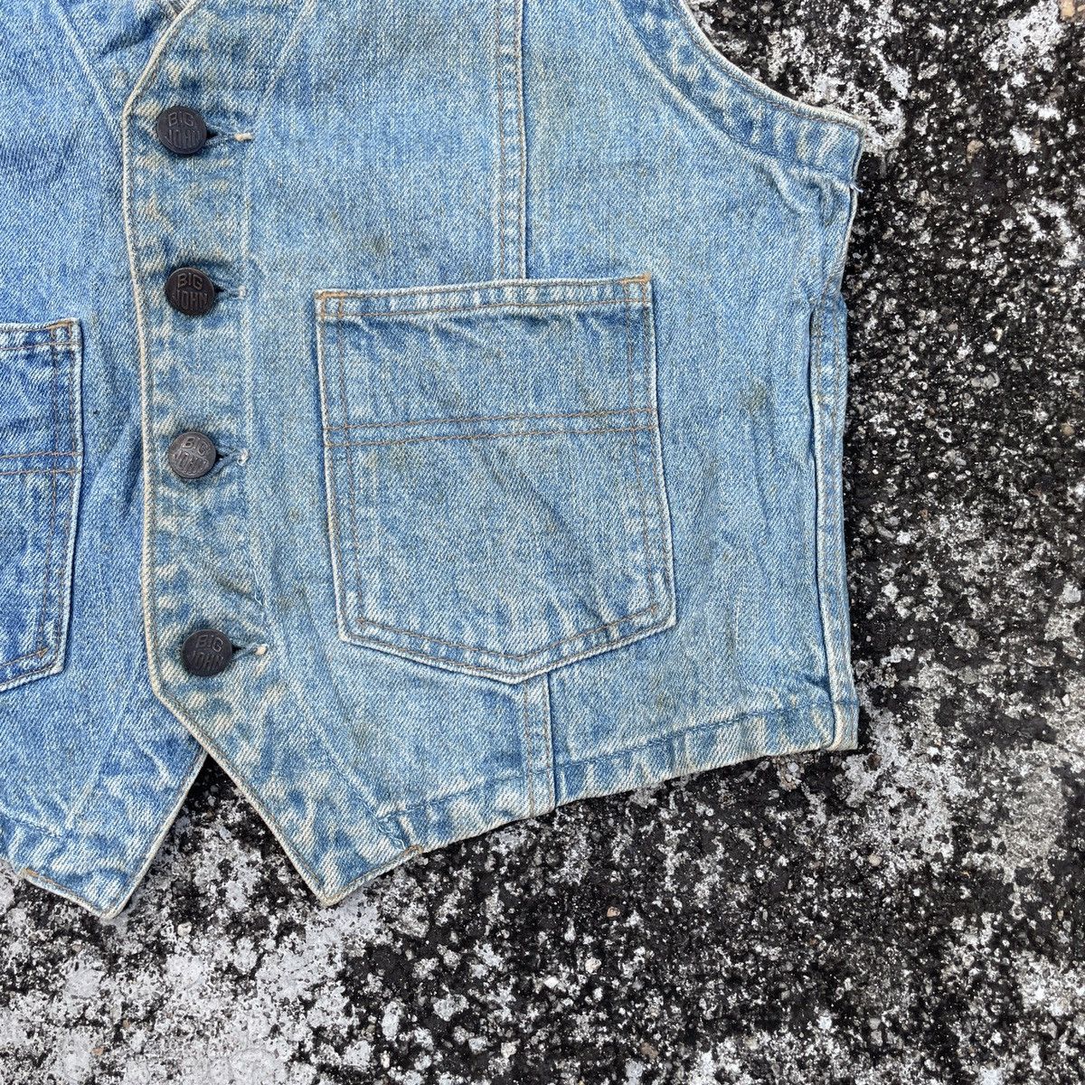 Big John Vintage Big John Sleeveless Denim Jacket Size US S / EU 44-46 / 1 - 3 Thumbnail