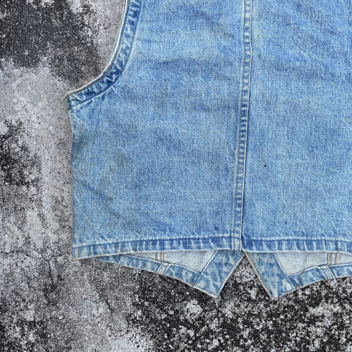 Big John Vintage Big John Sleeveless Denim Jacket Size US S / EU 44-46 / 1 - 11 Thumbnail