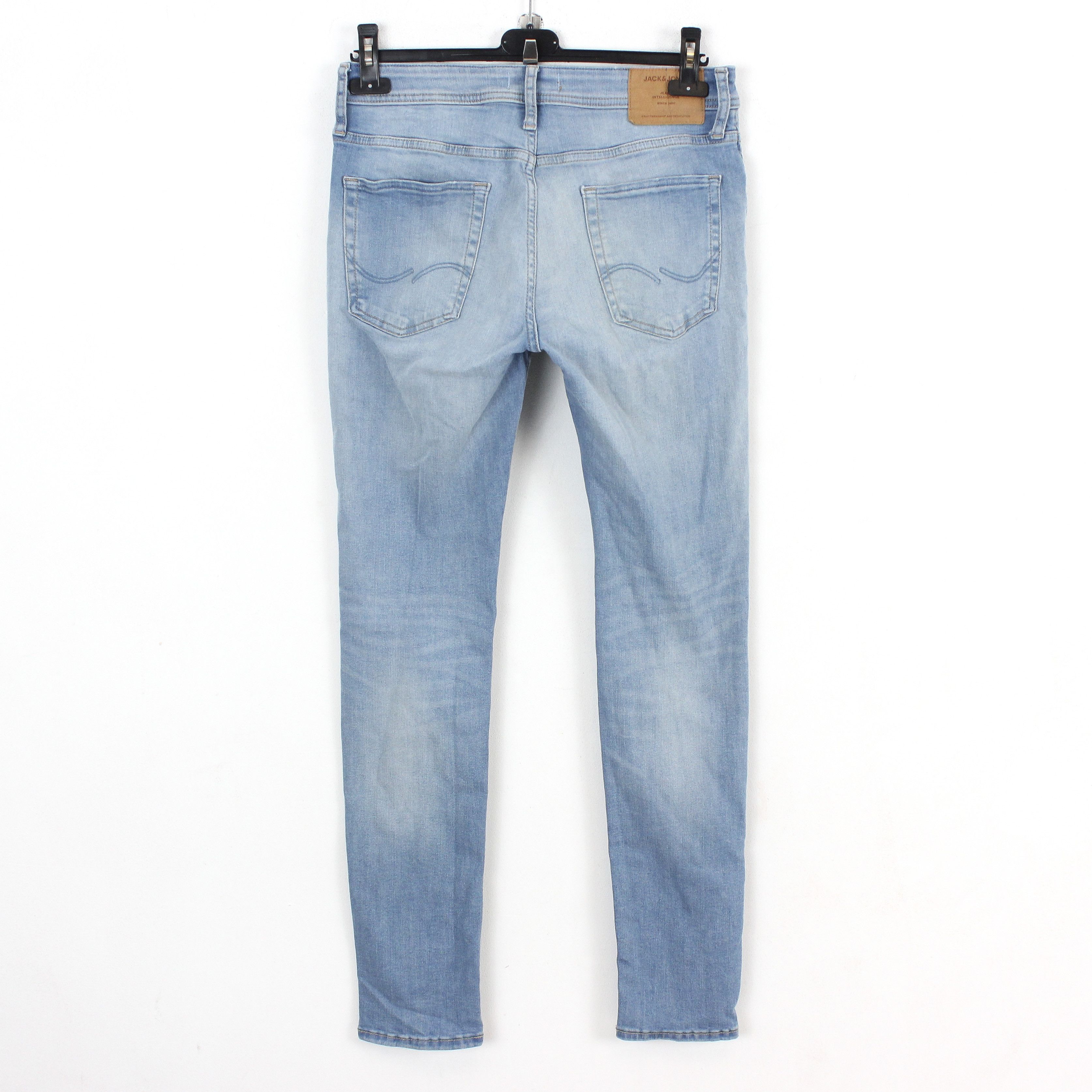 Jack & Jones Liam Mens W31 L32 Slim Skinny Fit Jeans Denim Pants Trousers Size US 31 - 3 Thumbnail