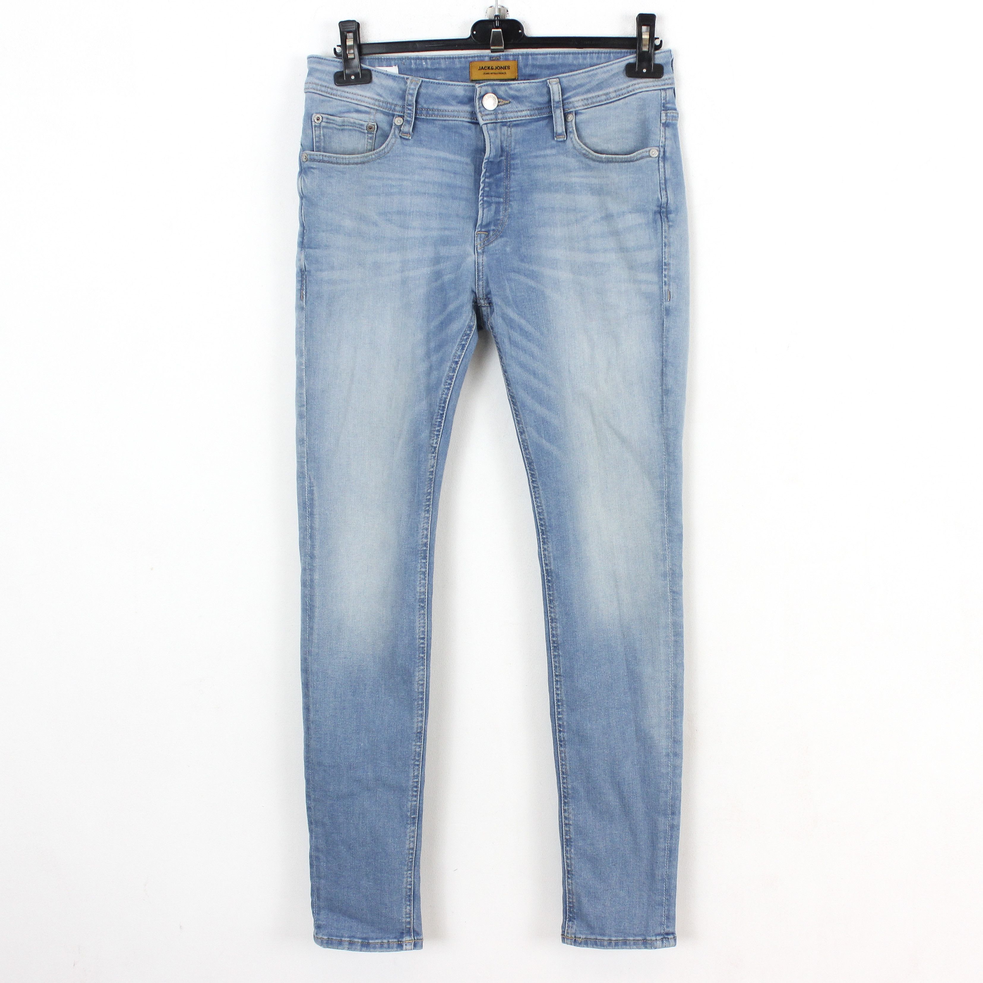 Jack & Jones Liam Mens W31 L32 Slim Skinny Fit Jeans Denim Pants Trousers Size US 31 - 1 Thumbnail