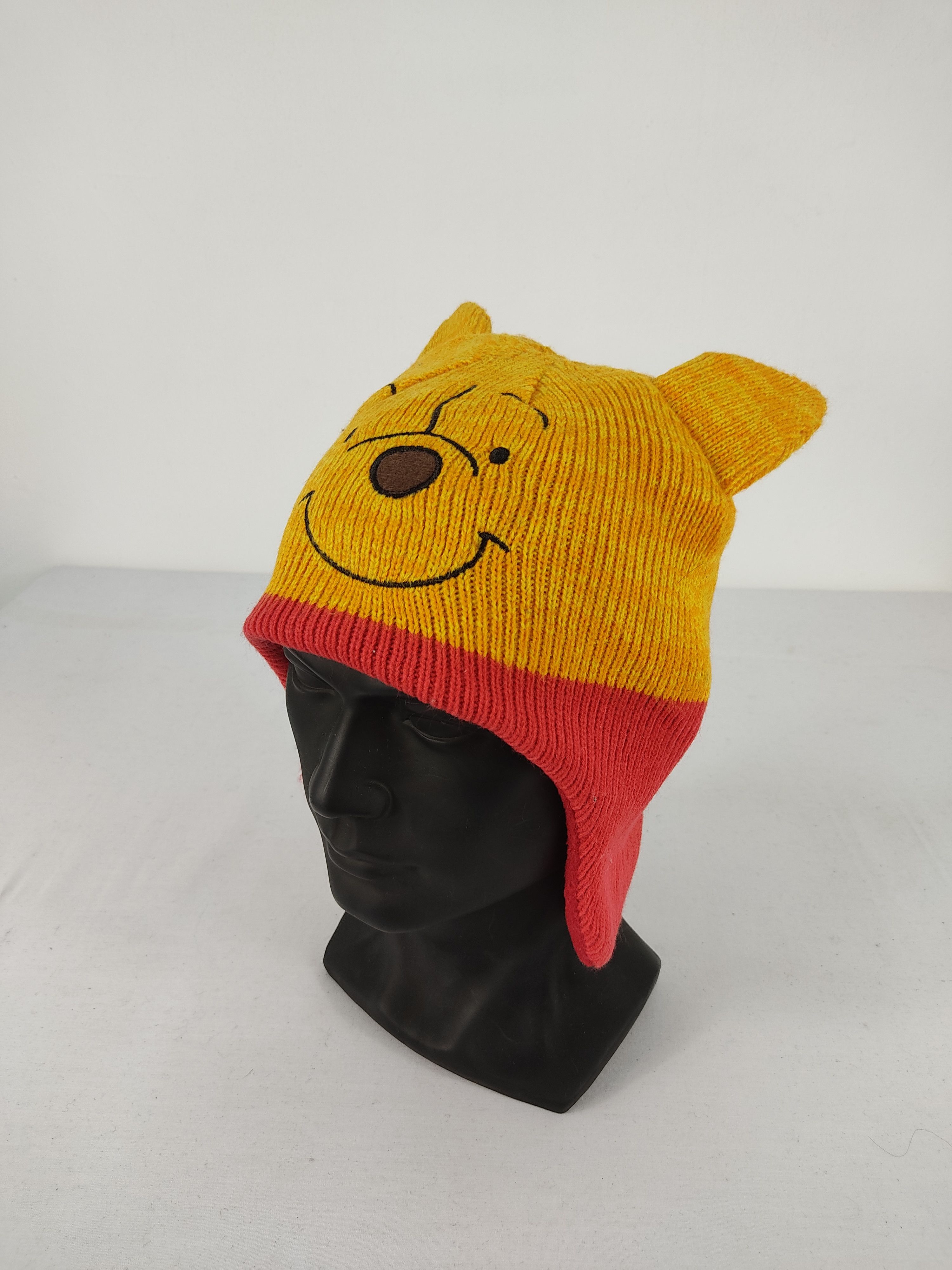 Vintage Winnie The Pooh by Disney Beanie / Snow Hat / Snow Cap Size ONE SIZE - 1 Thumbnail