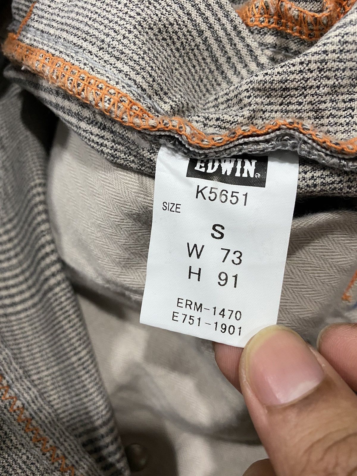 Japanese Brand Edwin 505 Flare Cargo Bushpant Bootcut pants Size US 32 / EU 48 - 11 Thumbnail
