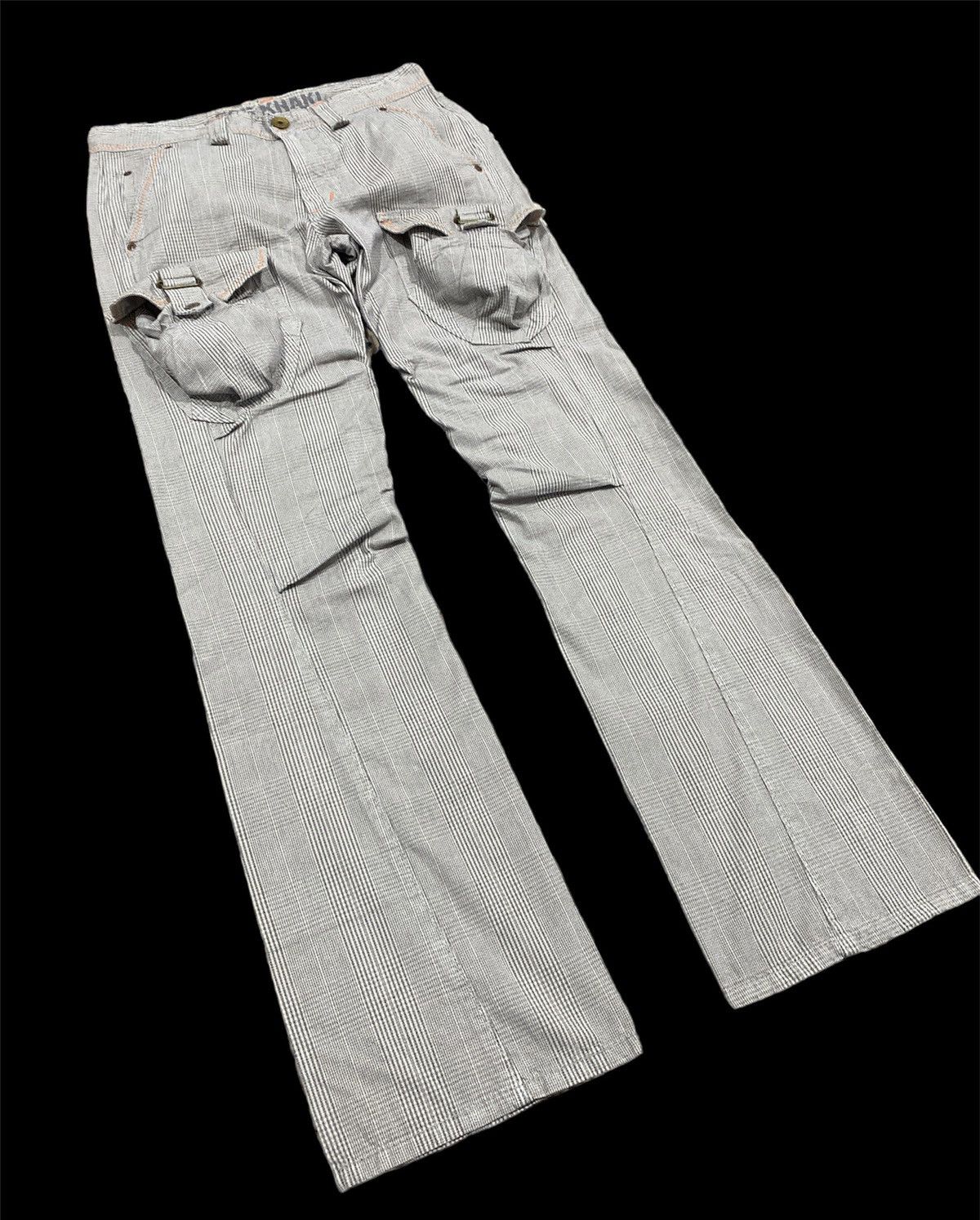 Japanese Brand Edwin 505 Flare Cargo Bushpant Bootcut pants Size US 32 / EU 48 - 5 Thumbnail