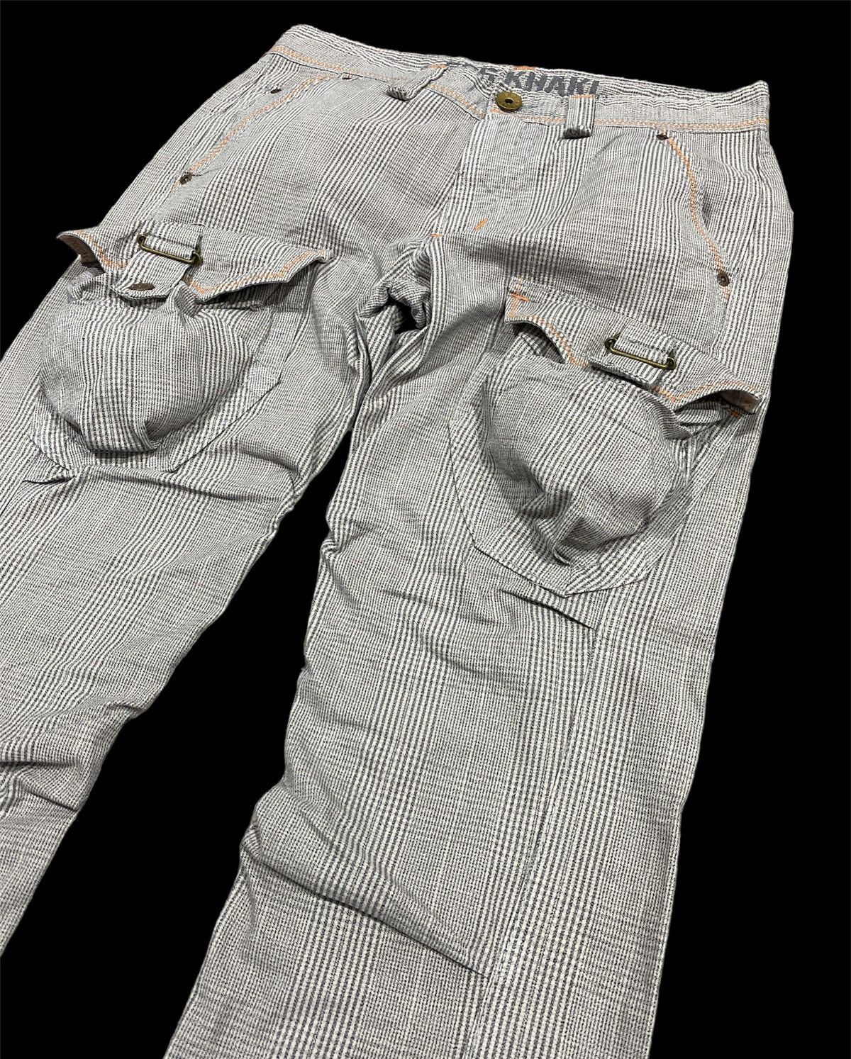 Japanese Brand Edwin 505 Flare Cargo Bushpant Bootcut pants Size US 32 / EU 48 - 2 Thumbnail