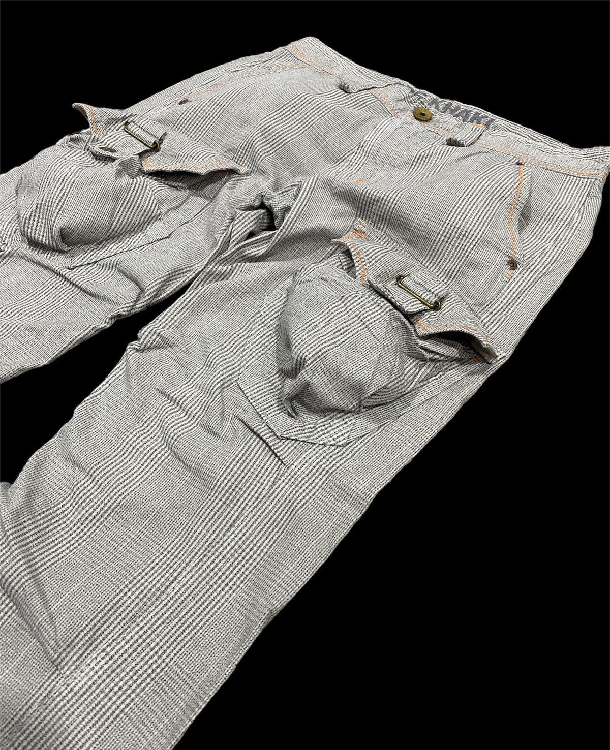 Japanese Brand Edwin 505 Flare Cargo Bushpant Bootcut pants Size US 32 / EU 48 - 3 Thumbnail