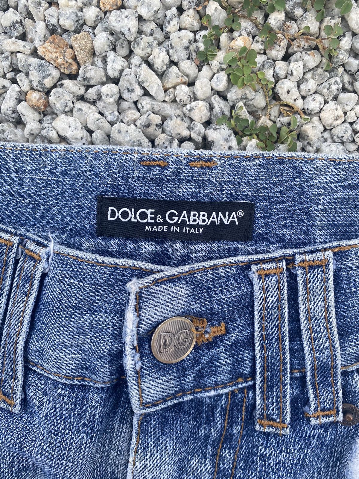 Dolce & Gabbana Dolce & Gabbana Distressed Jeans Size US 32 / EU 48 - 5 Thumbnail