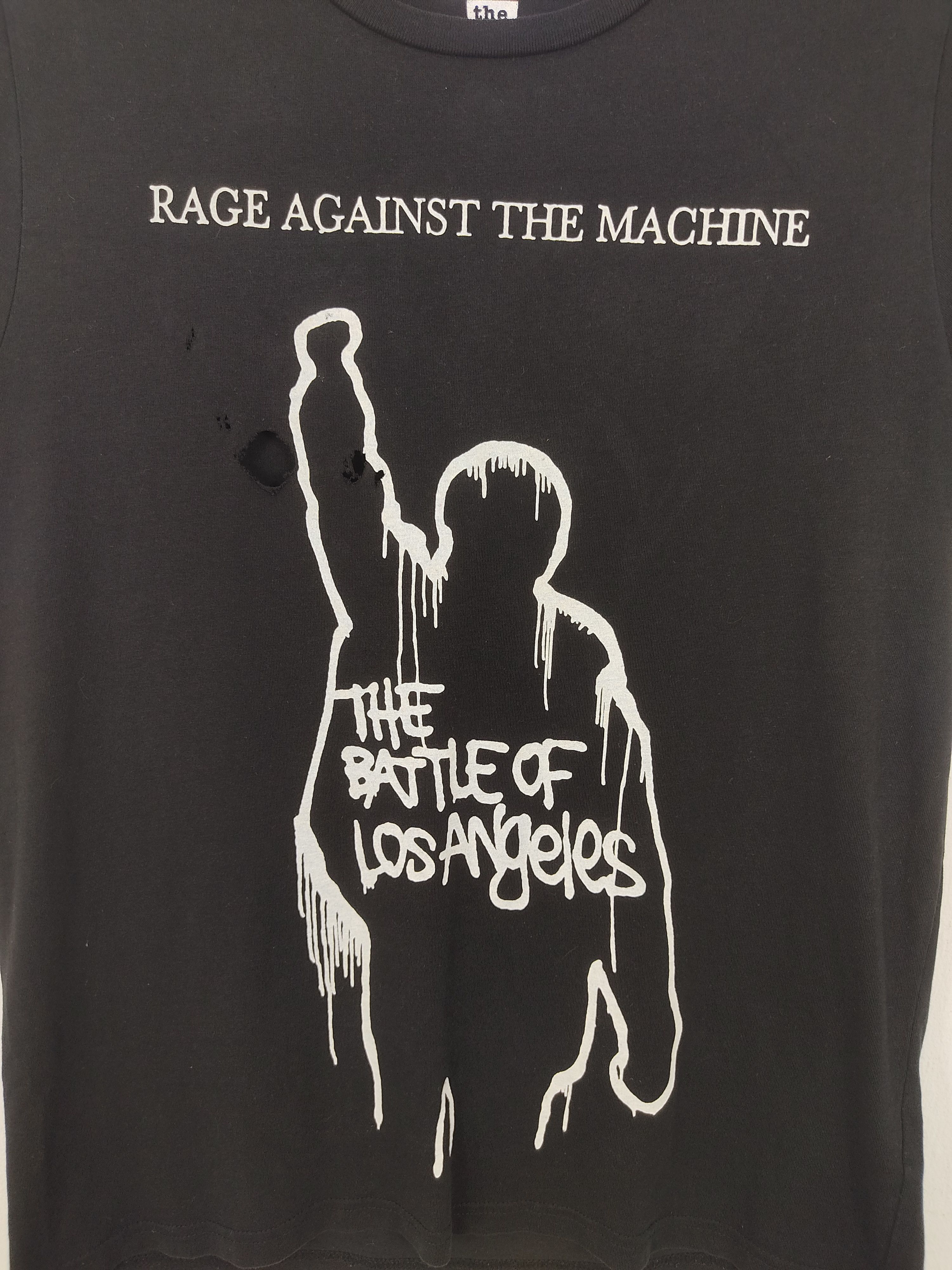 Band Tees Rage Against The Machine Distress T-Shirt Size US S / EU 44-46 / 1 - 4 Thumbnail
